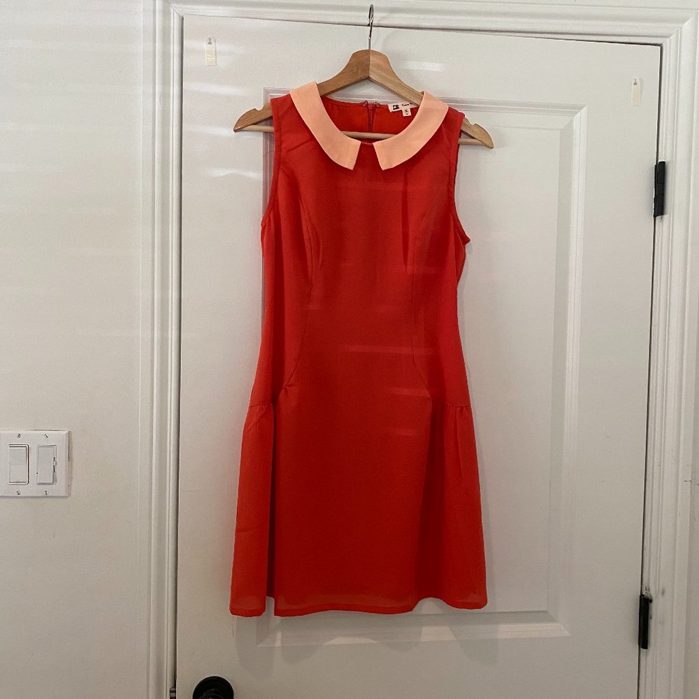Vintage Color Block Dress